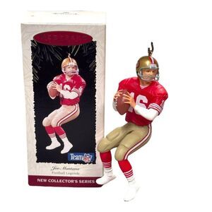 Hallmark Keepsake Joe Montana Football Legends Ornament 1995 NFLPA Collectible